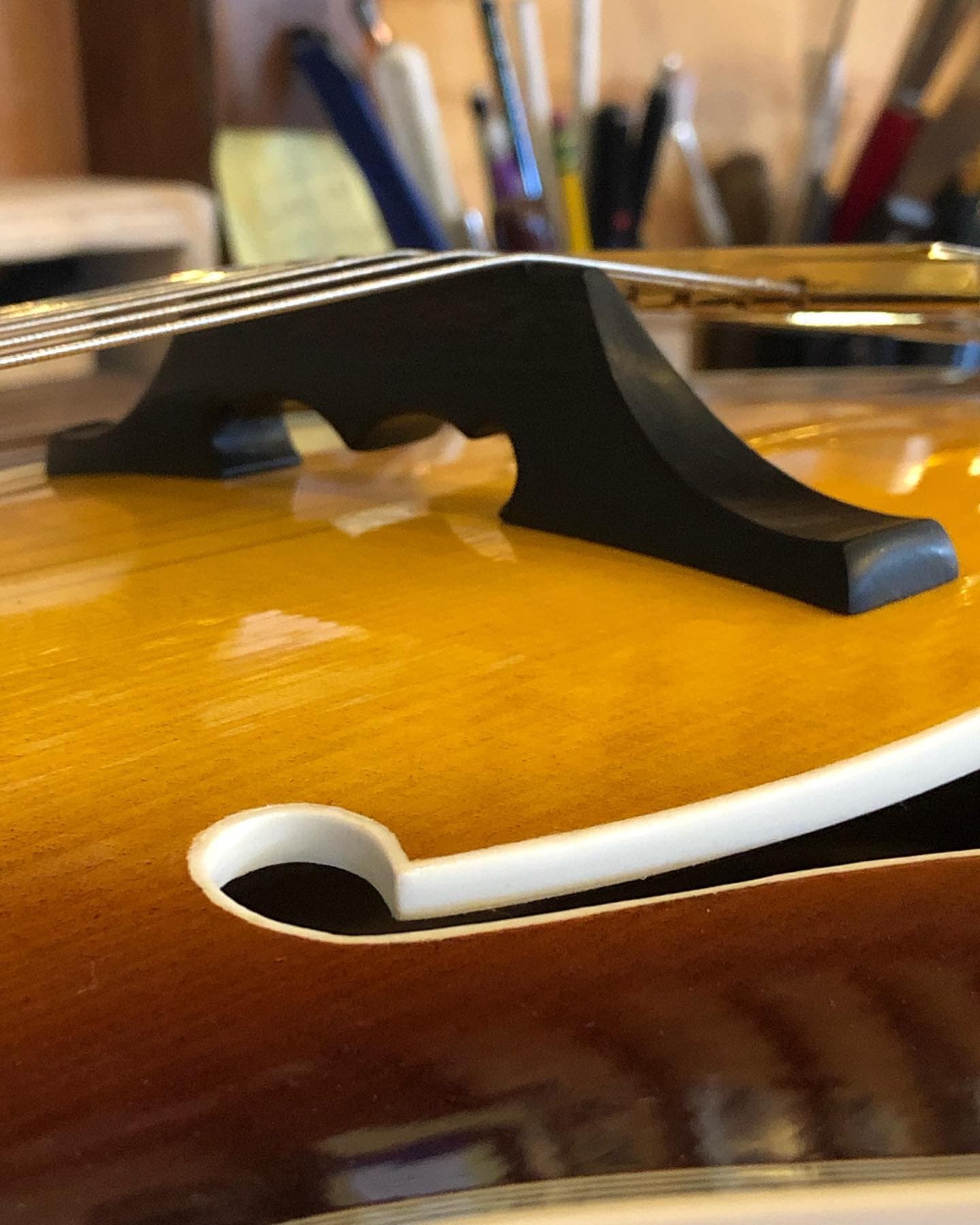 Guitar repair work