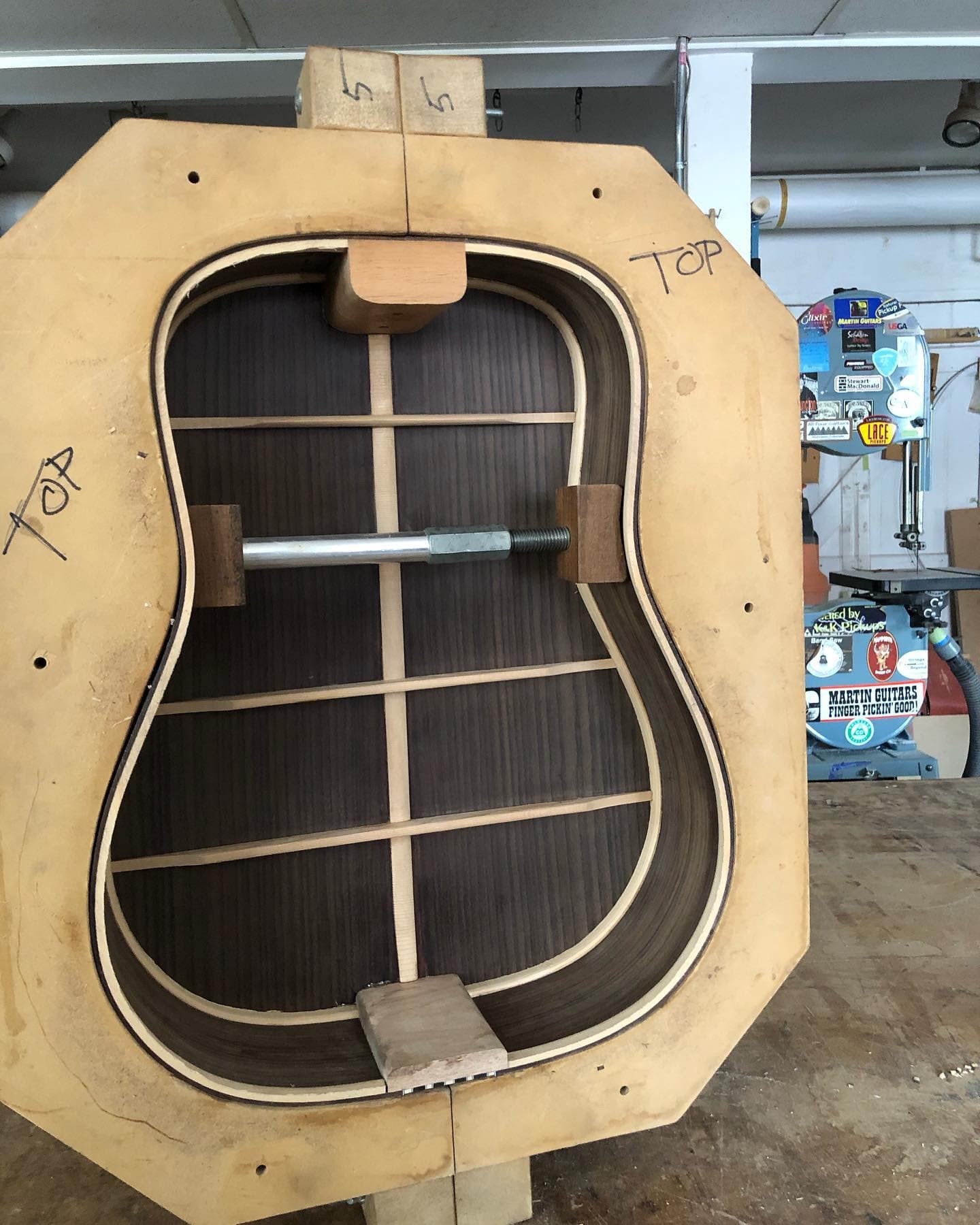 Guitar repair work