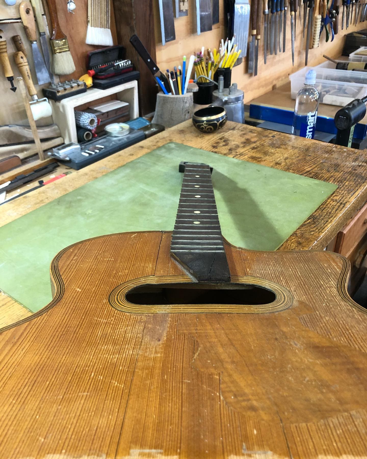 Guitar repair work
