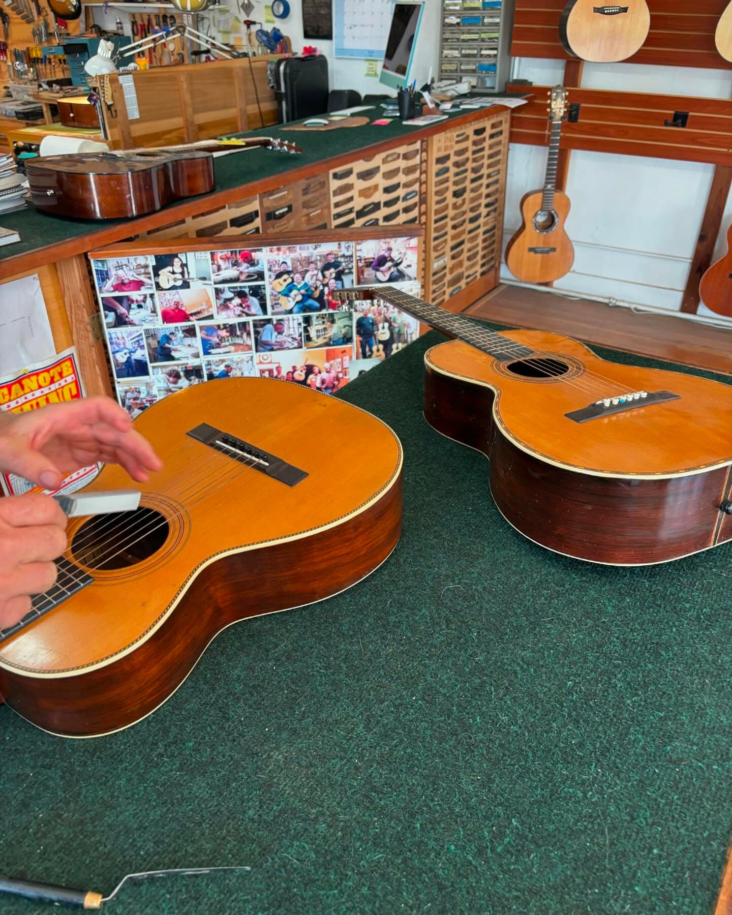 Guitar repair work