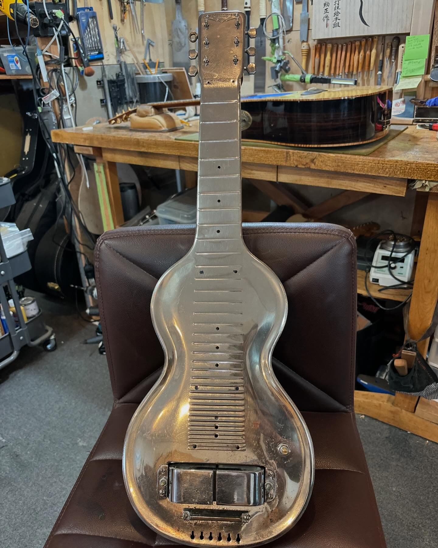 Guitar repair work